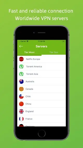 KiWi VPN Proxy Premium app for Android