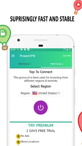 Power VPN : Fast & Secure VPN